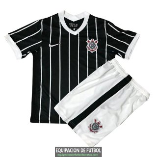 Camiseta Corinthians Ninos Segunda Equipacion 2020-2021