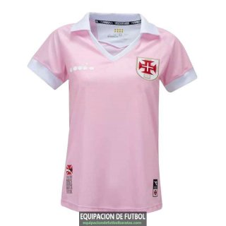 Camiseta CR Vasco Da Gama Camiseta Mujer Pink 2019-2020
