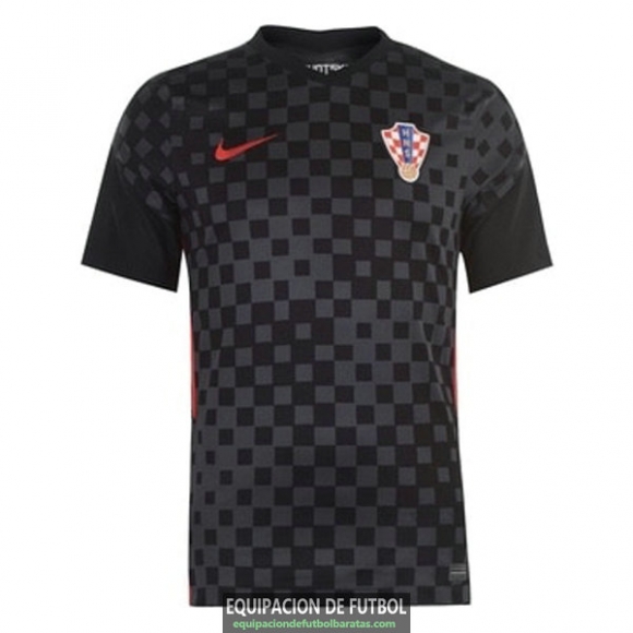 Camiseta Croacia Segunda Equipacion EURO 2020-2021