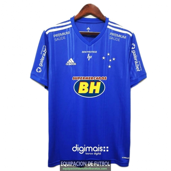 Camiseta Cruzeiro Primera Equipacion 2020/2021 All Sponsors