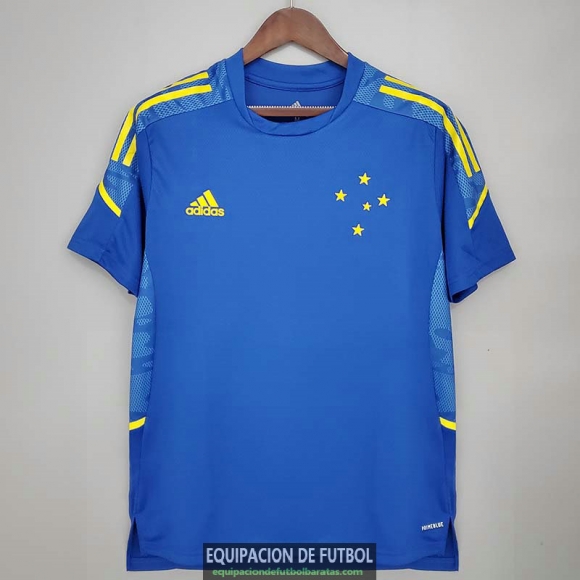 Camiseta Cruzeiro Training Blue 2021/2022
