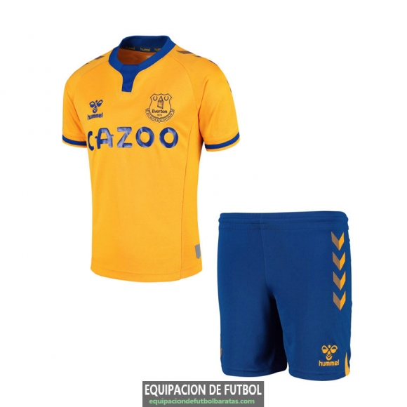 Camiseta Everton Ninos Segunda Equipacion 2020-2021