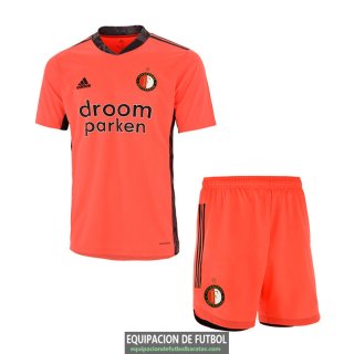 Camiseta Feyenoord Ninos Portero Orange 2020-2021