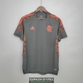 Camiseta Flamengo Training Grey Red 2021/2022