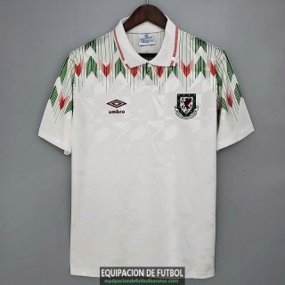 Camiseta Gales Retro Segunda Equipacion 1990/1992