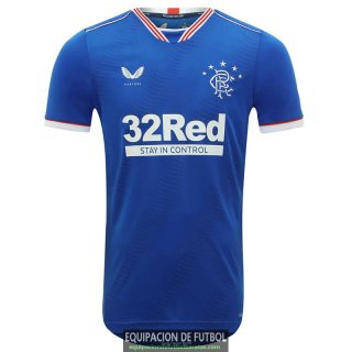 Camiseta Glasgow Rangers Primera Equipacion 2020-2021