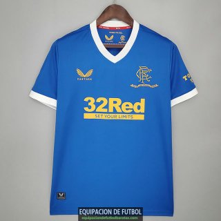 Camiseta Glasgow Rangers Primera Equipacion 2021/2022