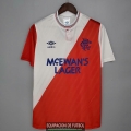 Camiseta Glasgow Rangers Retro Segunda Equipacion 1987/1988