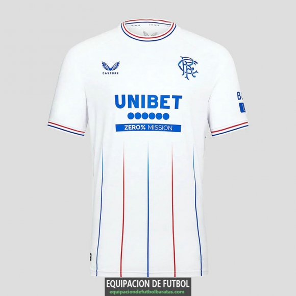 Camiseta Glasgow Rangers Segunda Equipacion 2023/2024