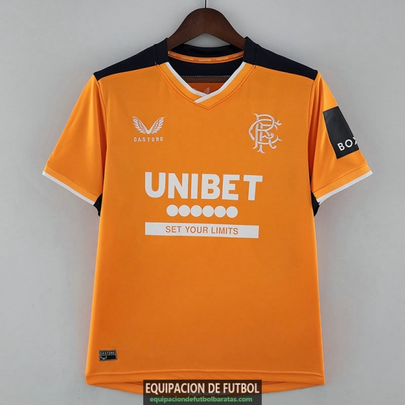 Camiseta Glasgow Rangers Tercera Equipacion 2022/2023