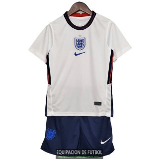 Camiseta Inglaterrao Ninos Primera Equipacion Eur 2020