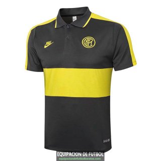 Camiseta Inter Milan Polo Grey 2019-2020