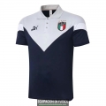 Camiseta Italia Polo Blue 2020-2021