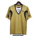 Camiseta Italia Retro 2006 Golden