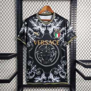 Camiseta Italia x Versace Black 2023/2024