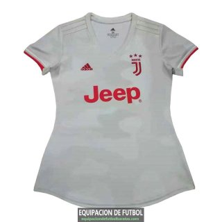 Camiseta Juventus Camiseta Mujer Segunda Equipacion 2019-2020