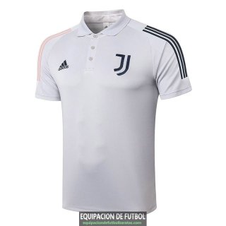 Camiseta Juventus Polo Light Grey 2020-2021