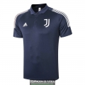 Camiseta Juventus Polo Navy Red 2020-2021