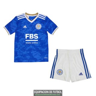 Camiseta Leicester City Ninos Primera Equipacion 2021/2022