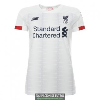 Camiseta Liverpool Camiseta Mujer Segunda Equipacion 2019-2020