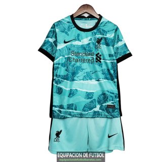 Camiseta Liverpool Ninos Segunda Equipacion 2020-2021