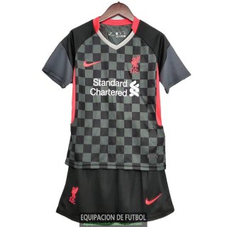 Camiseta Liverpool Ninos Tercera Equipacion 2020-2021