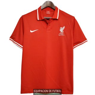 Camiseta Liverpool Polo Red 2020-2021
