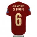Camiseta Liverpool Primera Equipacion CHAMPIONS OF EUROPE 6