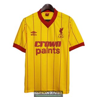 Camiseta Liverpool Retro Segunda Equipacion 1984 1985
