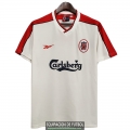 Camiseta Liverpool Retro Segunda Equipacion 1998/1999