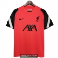 Camiseta Liverpool Training Orange 2020-2021