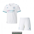 Camiseta Manchester City Ninos Segunda Equipacion 2021/2022