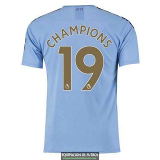 Camiseta Manchester City Primera Equipacion 19#CHAMPIONS 2019-2020
