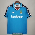 Camiseta Manchester City Retro Primera Equipacion 1997/1999