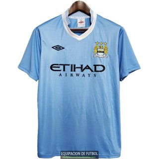 Camiseta Manchester City Retro Primera Equipacion 2011-2012