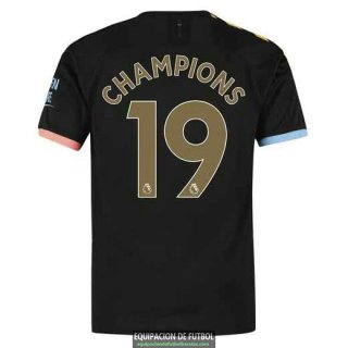 Camiseta Manchester City Segunda Equipacion 19#CHAMPIONS 2019-2020