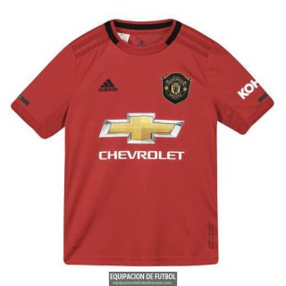 Camiseta Manchester United Ninos Primera Equipacion 2019-2020
