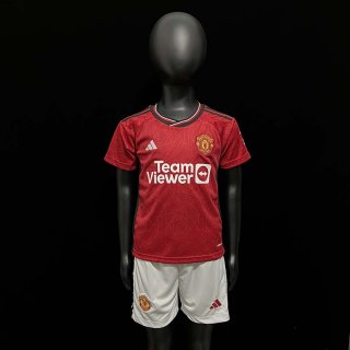 Camiseta Manchester United Ninos Primera Equipacion 2023/2024