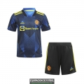 Camiseta Manchester United Ninos Tercera Equipacion 2021/2022