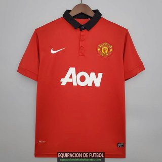 Camiseta Manchester United Retro Primera Equipacion 2013/2014