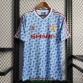 Camiseta Manchester United Retro Segunda Equipacion 1990 1992