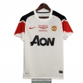 Camiseta Manchester United Retro Segunda Equipacion 2010 2011