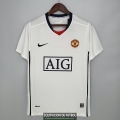 Camiseta Manchester United Retro Segunda Equipacion League Edition 2008/2009