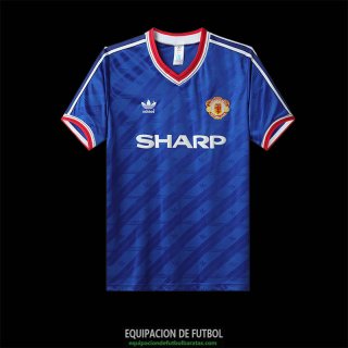 Camiseta Manchester United Retro Tercera Equipacion 1986/1988