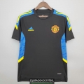 Camiseta Manchester United Training Black IV 2021/2022