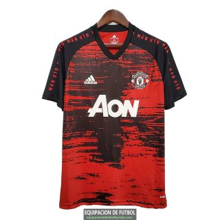 Camiseta Manchester United Training Red 2020-2021