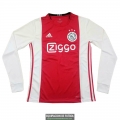 Camiseta Manga Larga Ajax Primera Equipacion 2019-2020