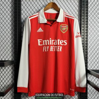 Camiseta Manga Larga Arsenal Primera Equipacion 2022/2023