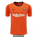 Camiseta Manga Larga Barcelona Portero Orange 2020/2021