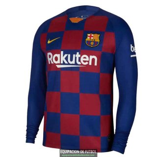 Camiseta Manga Larga Barcelona Primera Equipacion 2019-2020